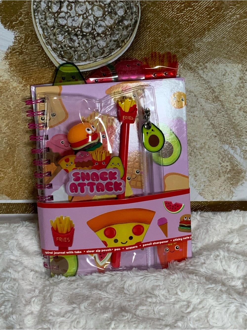 Snack Attack stationary set